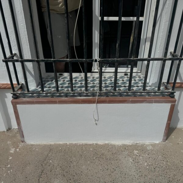 Rehabilitación fachada antigua Sevilla